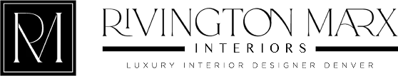 Rivington Marx Interiors horizontal banner logo